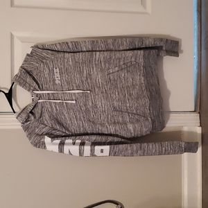 Size small Gray PINK hoodie